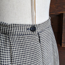 Load image into Gallery viewer, Vintage Houndstooth Maxi Skirt
