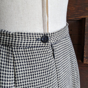 Vintage Houndstooth Maxi Skirt