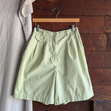 Load image into Gallery viewer, 90s/Y2K Wide Leg Green Shorts
