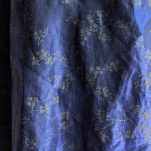 Load image into Gallery viewer, 90s Vintage Iridescent Blue Full-length Skirt

