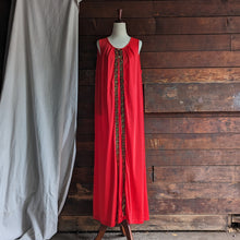 Load image into Gallery viewer, Vintage Red Nylon Nightgown
