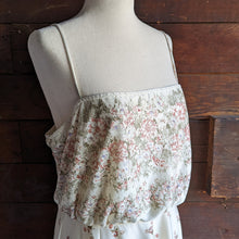 Load image into Gallery viewer, 70s Vintage Floral Poly Midi Sundress
