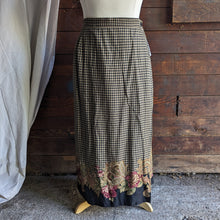 Load image into Gallery viewer, 90s Vintage Plus Size Brown Rayon Wrap Skirt
