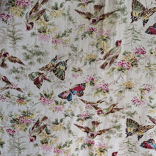 Load image into Gallery viewer, 60s Vintage Birds and Butterflies Dress
