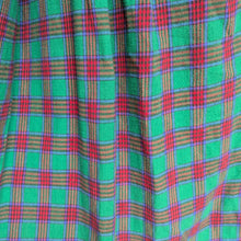 Load image into Gallery viewer, 90s Vintage Cotton Flannel Plaid Pinafore
