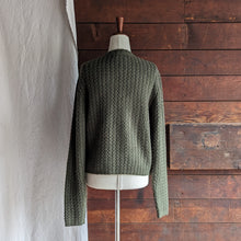 Load image into Gallery viewer, Soft Forest Green Knit Cardigan
