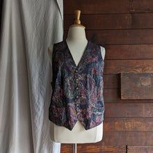 Load image into Gallery viewer, 90s Vintage Plus Size Paisley Jacquard Vest
