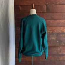 Load image into Gallery viewer, Upcycled Green &#39;Secret Garden&#39; Sweatshirt
