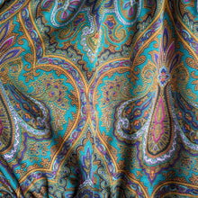 Load image into Gallery viewer, Vintage Colorful Poly Satin Top
