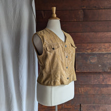 Load image into Gallery viewer, 90s Vintage Golden Tapestry Vest
