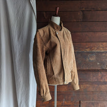 Load image into Gallery viewer, 80s Vintage Suede Leather Jacket
