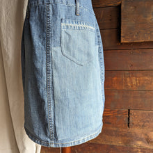 Load image into Gallery viewer, 90s Vintage Fitted Denim Dress
