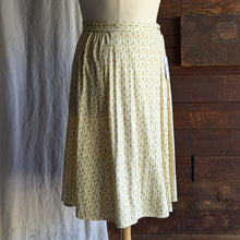 90s Y2K Vintage Yellow Patterned Jersy Knit Wrap Skirt Forager Vintage