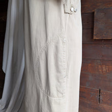 Load image into Gallery viewer, 90s Vintage Khaki Twill Overall Dress
