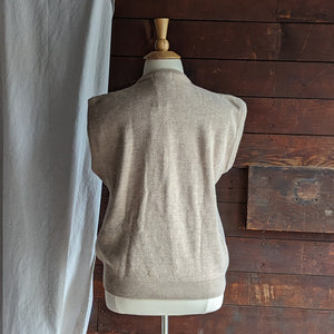Plus Size Wool Blend Mens Sweater Vest