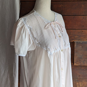 Vintage Light Pink Nylon Blend Nightgown