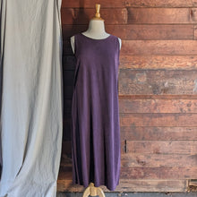 Load image into Gallery viewer, 90s Vintage Plus Size Purple Rayon Maxi Dress
