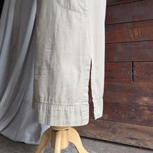 Load image into Gallery viewer, 90s Vintage Khaki Twill Overall Dress
