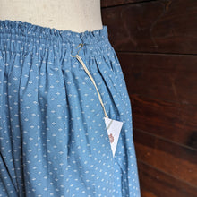 Load image into Gallery viewer, 90s Vintage Blue Cotton Maxi Skirt
