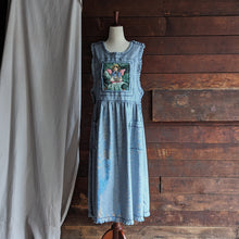 Load image into Gallery viewer, 90s Vintage Pinafore Dress with Velcro Panel
