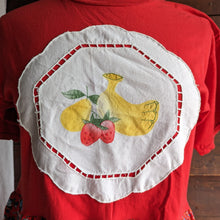 Load image into Gallery viewer, Upcycled Fruit Salad T-Shirt Dress
