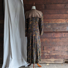 Load image into Gallery viewer, 90s Vintage Rayon Wool Blend Maxi Dress

