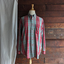 Load image into Gallery viewer, Vintage Plus Size Mens Cotton Twill Button Down
