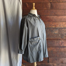 Load image into Gallery viewer, Plus Size Olive-Grey Twill Jacket
