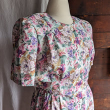 Load image into Gallery viewer, 80s/90s Vintage Floral Print Dress
