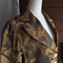 Load image into Gallery viewer, Leaf Pattern Jacquard Jacket
