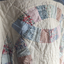 Load image into Gallery viewer, Patchwork Quilt and Lace Denim Jacket
