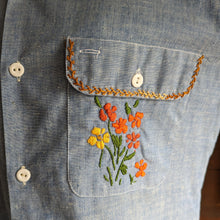 Load image into Gallery viewer, 70s Vintage Holly Hobbie Embroidered Shirt

