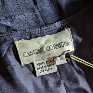 90s Vintage Dark Colorful Paisley Vest