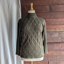 Load image into Gallery viewer, 90s Vintage Olive Green Wool Blend Sweater
