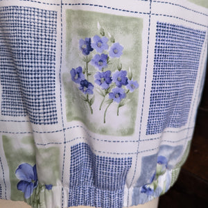 90s/Y2K Vintage Plus Size Floral Quilt Print Jacket