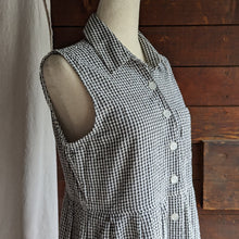 Load image into Gallery viewer, 90s Vintage Gingham Midi Dress
