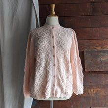 Load image into Gallery viewer, 90s Vintage Plus Size Pink Knit Cardigan
