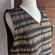 Load image into Gallery viewer, Vintage Plus Size Striped Cotton Vest

