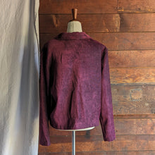 Load image into Gallery viewer, 90s/Y2K Wine Colored Acrylic Blend Jacket

