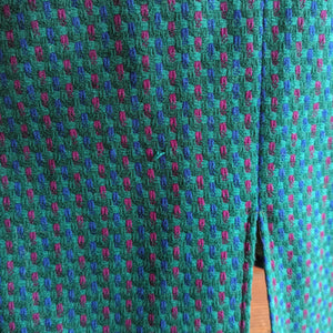 80s/90s Vintage Green Pendleton Wool Skirt