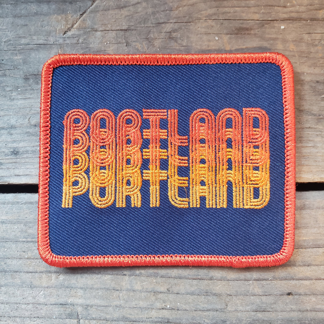 Portland Retro Fade Patch