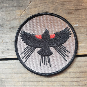 Red Winged Blackbird Iron-On Patch