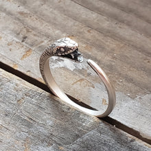 Load image into Gallery viewer, Sterling Silver Ouroboros Snake Ring
