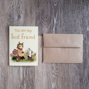 "You are my Best Friend" Greeting Card
