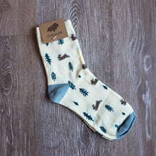 Load image into Gallery viewer, Forest Rabbit Pattern Socks
