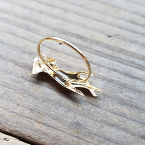 Idle Hand Brass Ring