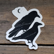 Load image into Gallery viewer, Celestial Ravens Vinyl Sticker
