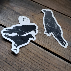Celestial Ravens Vinyl Sticker