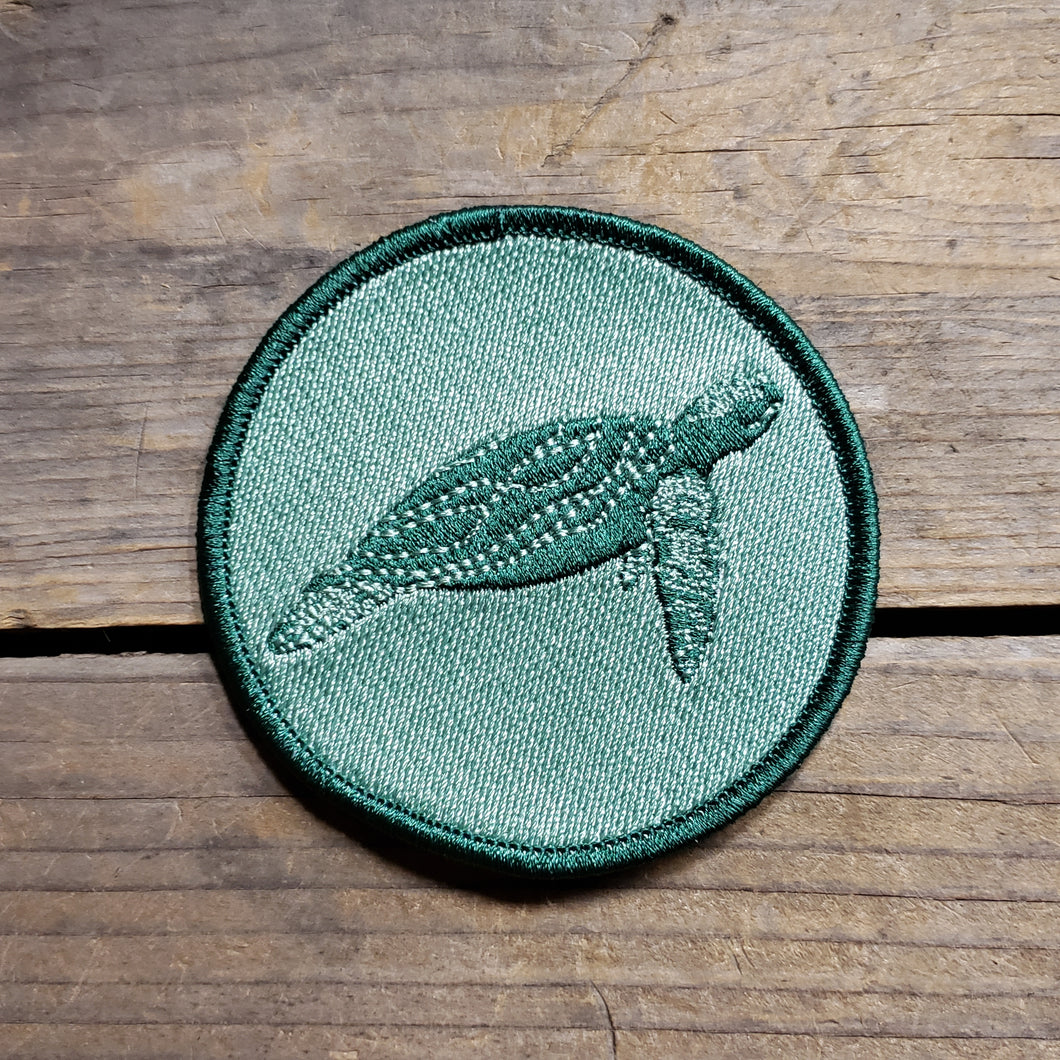 Sea Turtle Iron-On Patch
