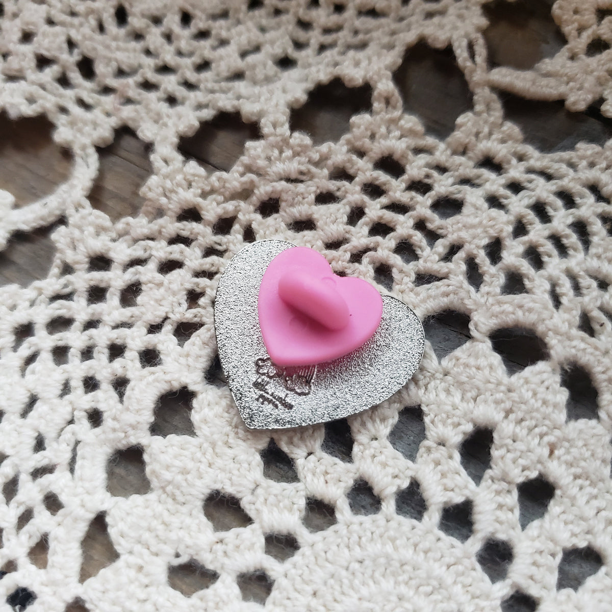 Trans Heart Enamel Pin – Forager Vintage